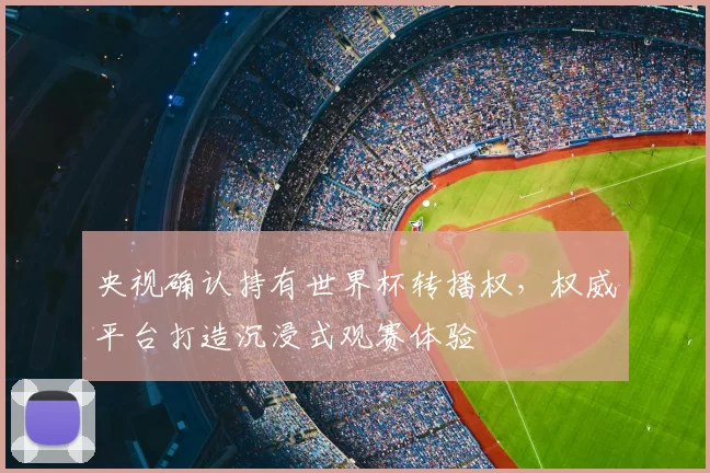 央视确认持有世界杯转播权，权威平台打造沉浸式观赛体验