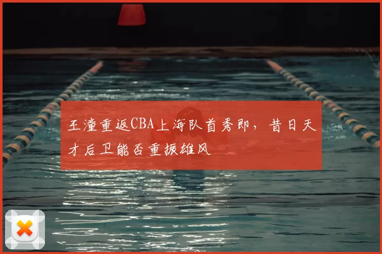 王潼重返CBA上海队首秀即,昔日天才后卫能否重振雄风